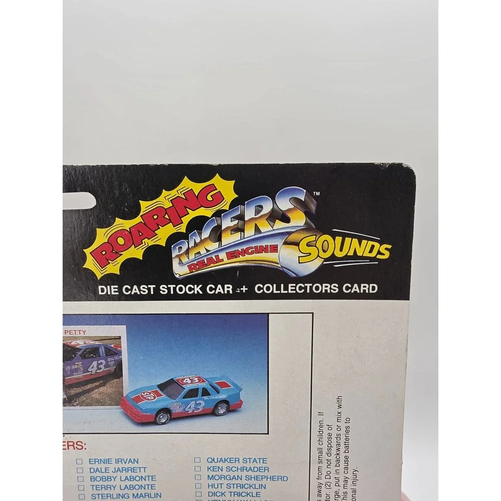 Racing Champions Dale Jarrett 21 Citgo Roaring Racers Sound Die Cast NASCAR 1991